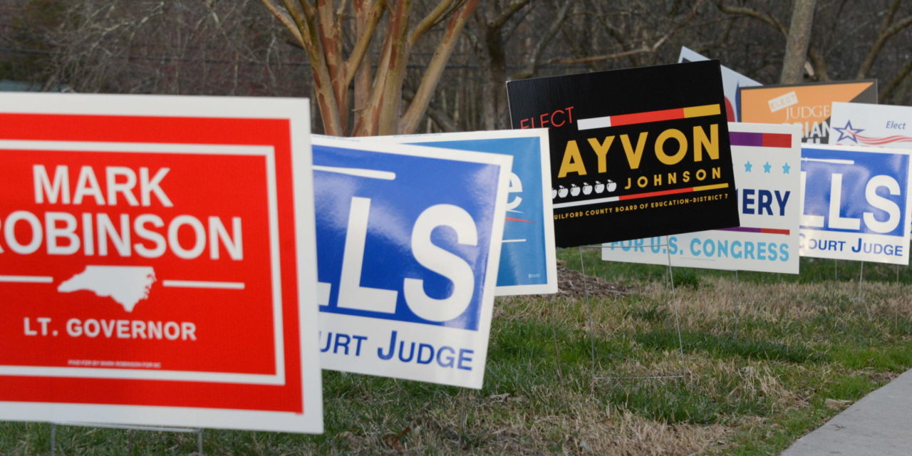 Political Sign Design & Color