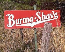 Mobile America and How Burma-Shave Paved the Way for Signs in the Political Arena