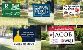 Yard Sign and Banner Color Combinations You Need to Know About