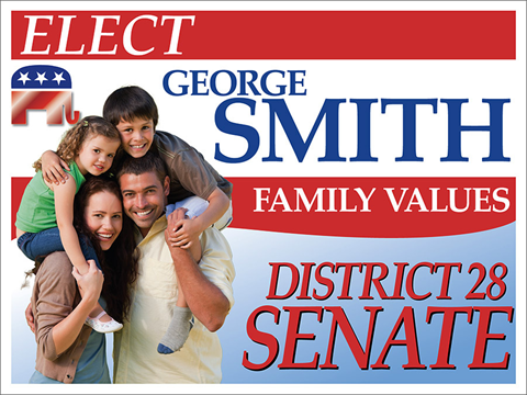 How Should You Use Yard Signs to Advertise a Political Campaign?