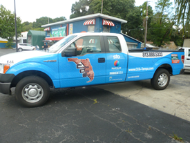 3/4 car wrap