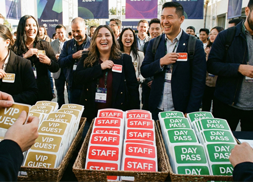 short-term events and promotions vinyl stickers