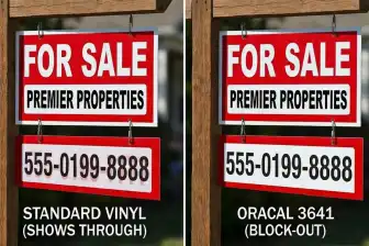 Oracal 3641 Blockout Vinyl