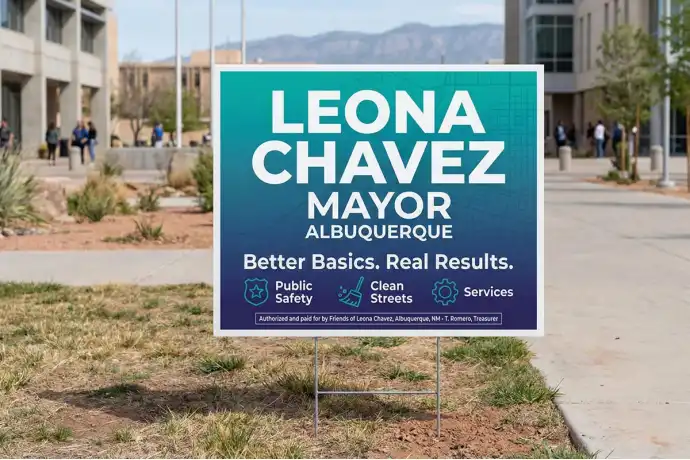 Albuquerque Political Yard Signs