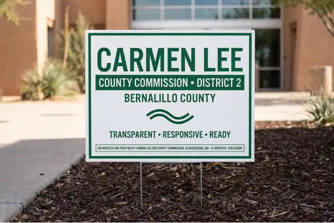 Albuquerque Political Yard Signs