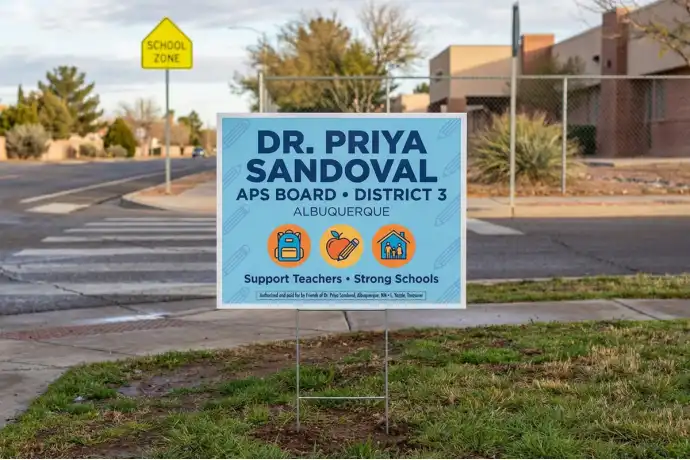 Albuquerque Political Yard Signs