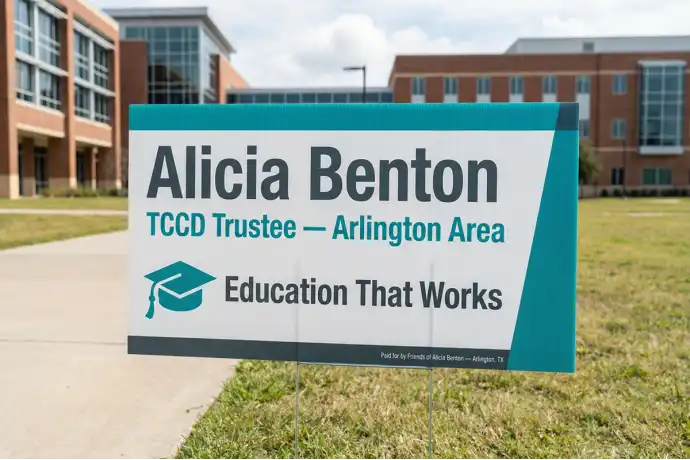 Arlington Political Yard Signs