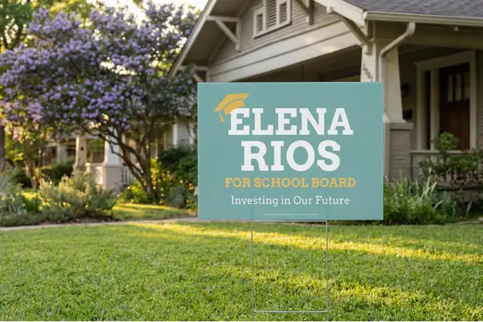 Austin Political Yard Signs