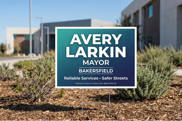 Bakersfield Political Yard Signs