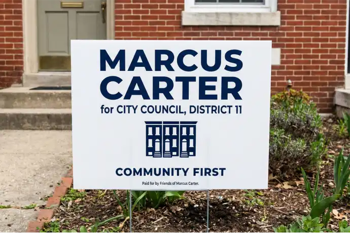 Baltimore Political Yard Signs