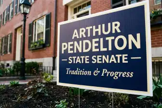 Boston Political Yard Signs