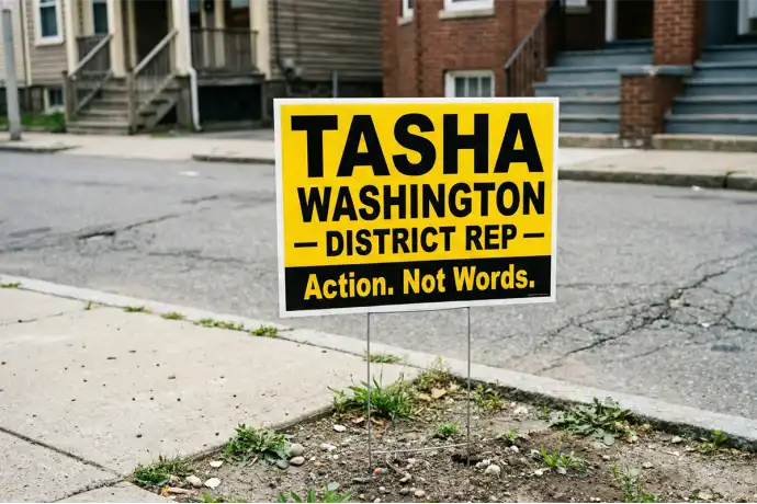 Boston Political Yard Signs