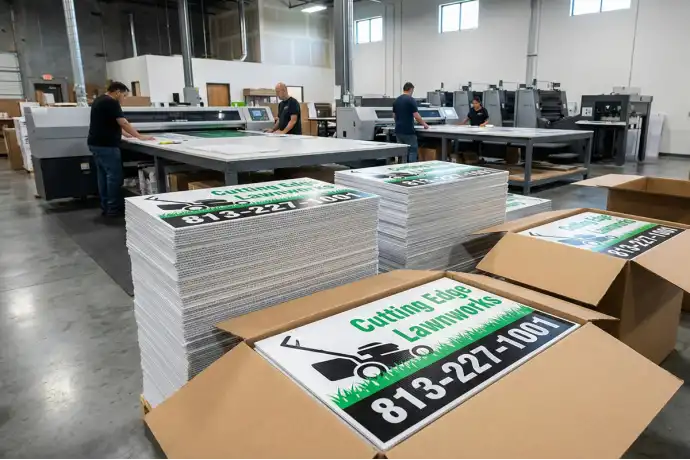 Bulk Silk Screen Yard Signs
