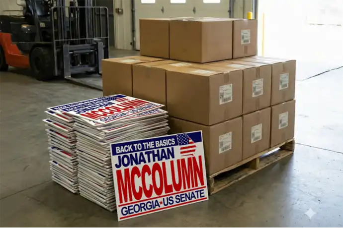 Bulk Silk Screen Yard Signs