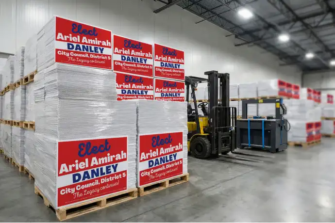 Bulk Silk Screen Yard Signs