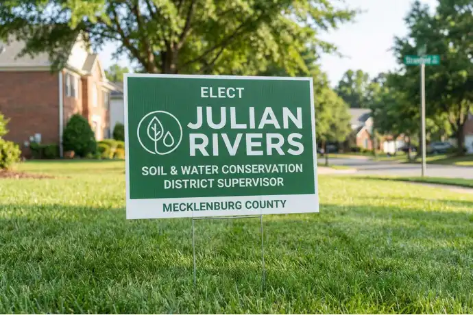 Charlotte Political Yard Signs
