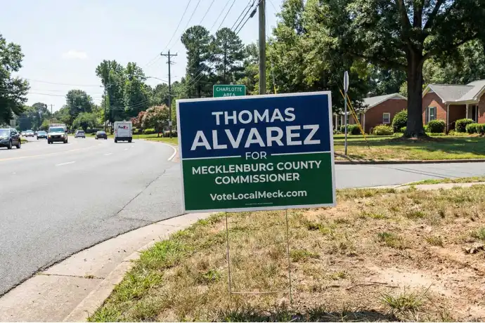 Charlotte Political Yard Signs