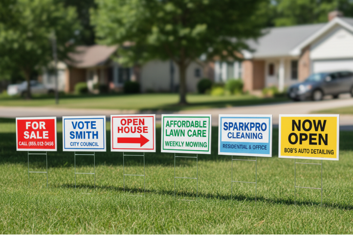 Cheap Yard Signs