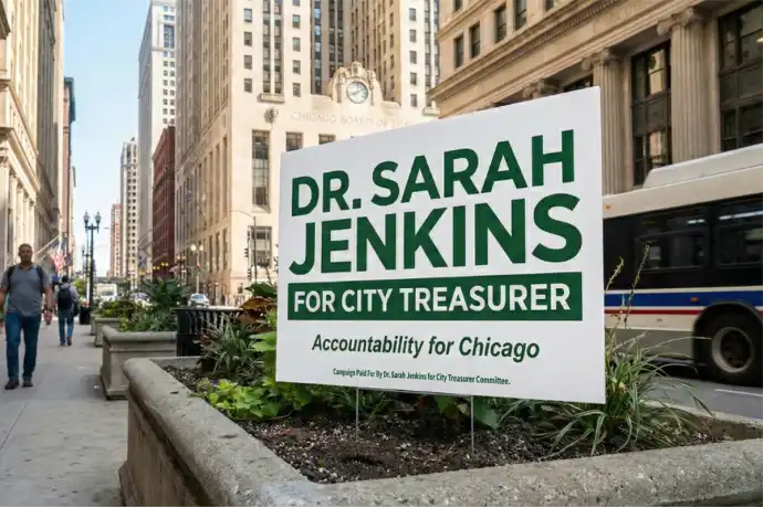 Chicago Political Yard Signs