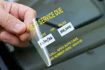 Clear Static Cling Window Decals & Temporary Glass Graphics