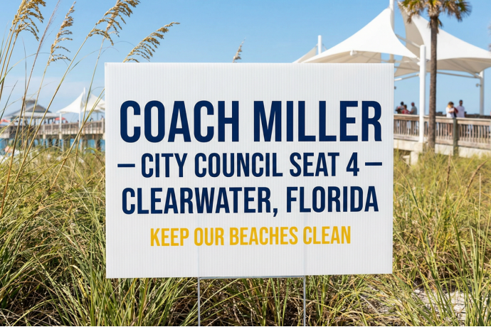 Clearwater Political Yard Signs