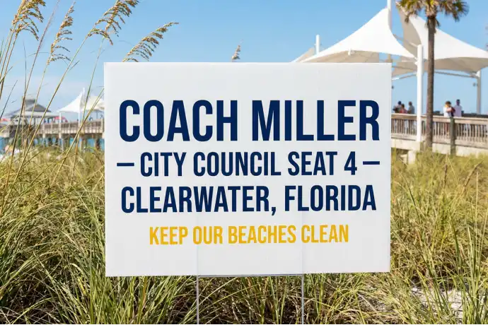 Clearwater Political Yard Signs
