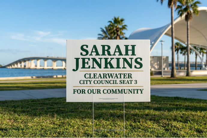 Clearwater Political Yard Signs