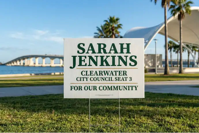 Clearwater Political Yard Signs