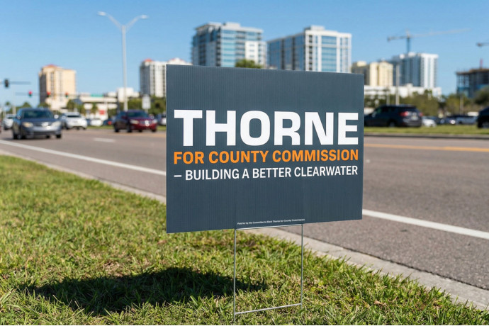 Clearwater Political Yard Signs