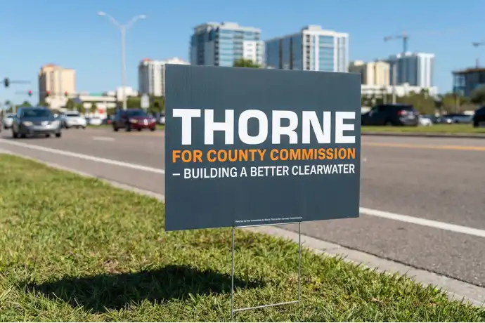 Clearwater Political Yard Signs