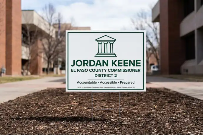 Colorado Springs Political Yard Signs