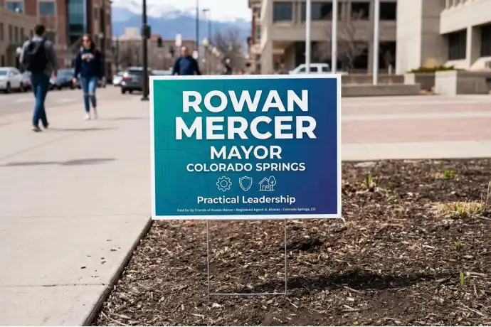 Colorado Springs Political Yard Signs