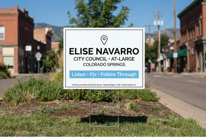 Colorado Springs Political Yard Signs