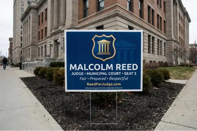 Columbus Political Yard Signs