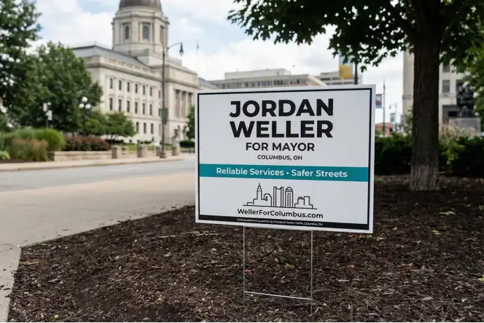 Columbus Political Yard Signs