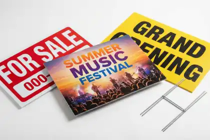 Custom Outdoor Lawn Signs