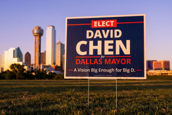 Dallas Political Yard Signs
