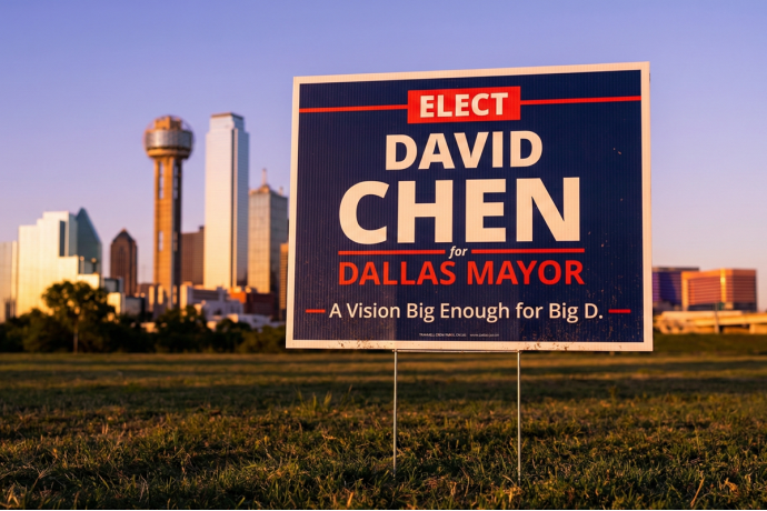 Dallas Political Yard Signs