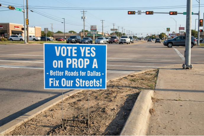 Dallas Political Yard Signs