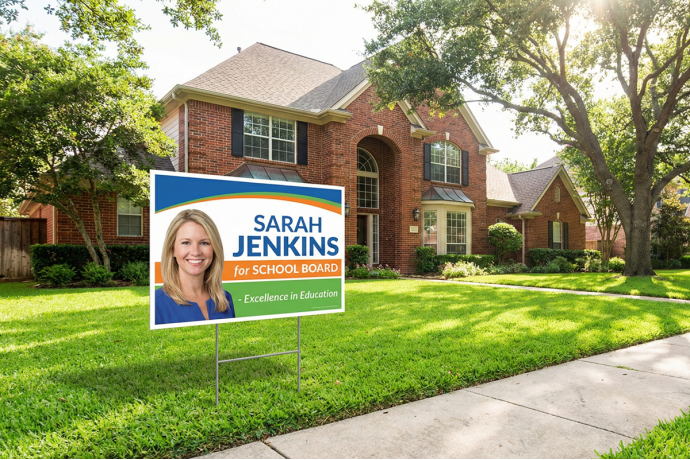 Dallas Political Yard Signs