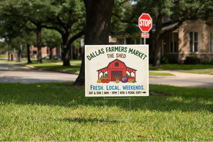 Dallas Yard Signs