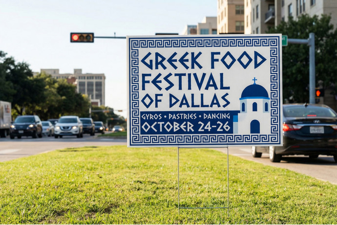 Dallas Yard Signs
