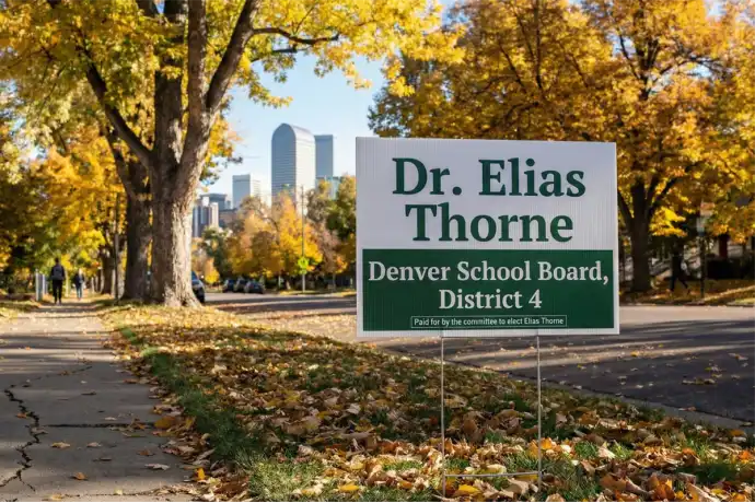 Denver Political Yard Signs