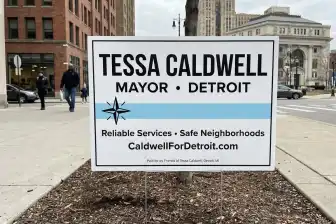 Detroit Political Yard Signs