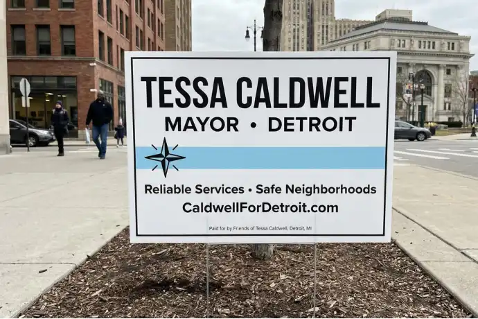 Detroit Political Yard Signs