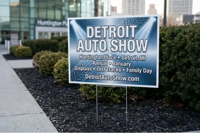 Detroit Yard Signs