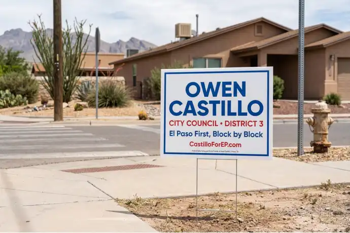 El Paso Political Yard Signs