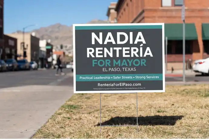 El Paso Political Yard Signs