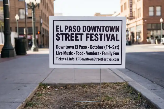 El Paso Yard Signs
