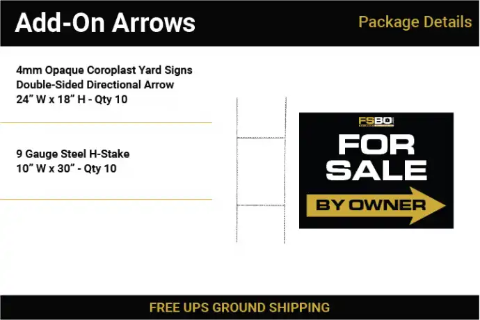 FSBO Add-On Arrows Pack